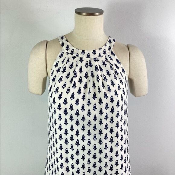 J. Crew Tulip Circle Neck Halter Cut Out Back Dress - Picture 12 of 13
